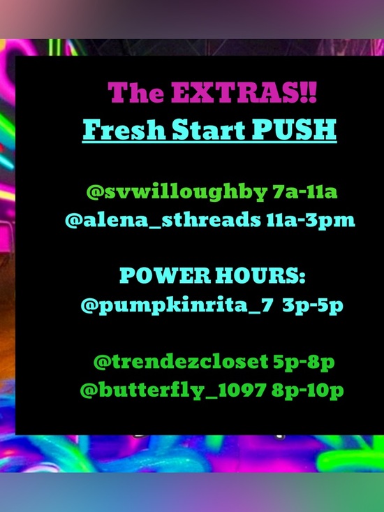 Other - The EXTRAS Share Show Marathon Train! Guest Host @pumpkinrita_7 THURS 3/27/2027